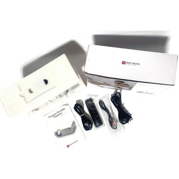 Dartwood Premium Portable Home Projector New in Box Wassenstein - Picture 6 of 13